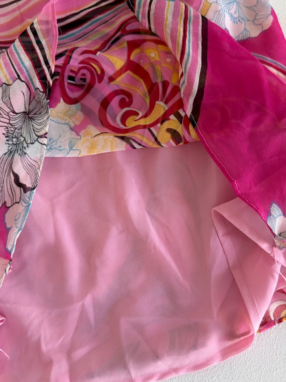 Vintage express 100% silk tops - Picture 6 of 7